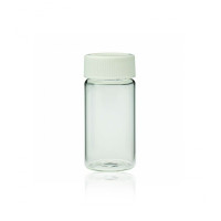 WHEATON Liquid Scintillation Vials, Caps Attached to Vials, HDPE, Metal Foil / Pulp, 22-400, 20 mL, 500-cs