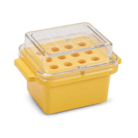 Mini Cooler, -20 degrees C, 12-Place (3x4) for 1.5mL Tubes, Yellow