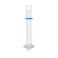 Cylinder, Graduated, Globe Glass, 250mL, Class A, Dual Grads, EA