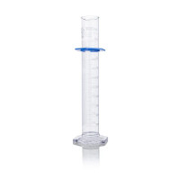 Cylinder, Graduated, Globe Glass, 1000mL, Class A, Dual Grads, EA
