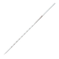 1mL Serological Pipette, Globe Glass, Reusable, 0.01 Graduations, Red Band, 12-pk