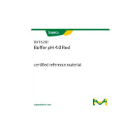Buffer pH 4.0 Red, Certified Reference Material, 500mL
