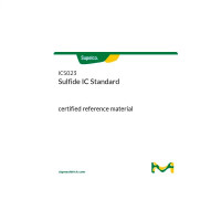 Sulfide IC Standard, 1000ppm in 1% NaOH, 500mL