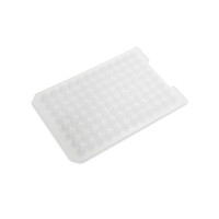 Webseal CLR Silicone Mat, 96 ROUND, 5.6MM, Flat Base, Cross 50-pk