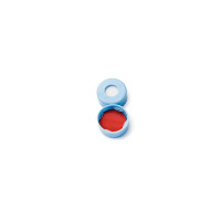 SureSTART 11 mm Snap Caps, Level 2 Blue Polyethylene, Natural Rubber/Clear TEF, 100-pk