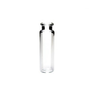 20mL Headspace Vial, Clear, Beveled Edge, Round Bottom, 100-pk