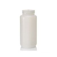 Nalgene Wide-Mouth Bottle, HDPE, 1000mL, 24-cs