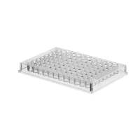 Clear Flat-Bottom Immuno Nonsterile 96-Well Plates, Immulon 4 HBX, 280 uL, 50-pk