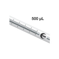 500µL, 500F-GT Fixed Needle Syringe, Gas Tight Plunger, OD Bevel Tipped Needle