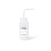 United Scientific UniSafe Write-In Vented Wash Bottle, 500mL, 6-pk