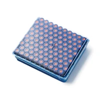 Thermo™ 2mL 9mm Clear Screw Top Vial Kit, Bonded Cap, I-D Patch, 100-pk