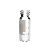 Ibis 10mm Clear Screw Top Vial w/ Grad Patch