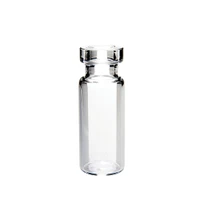 Ibis 11mm Clear Crimp Top Vial, Wide Mouth, 100-pk