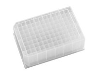 96 Deep Square Well, 2.2mL, Polypropylene, Toughened Genomics, V-Bottom, 50-pk