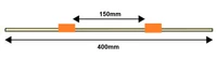 Pharmaprene Tubing, 2-Stop Orange/Orange 0.89 mm, 12-pk