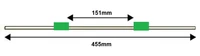 Standard PVC Tubing, 2-Stop Green/Green 1.85 mm, 12-pk