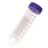 50mL Centrifuge Tube, Purple Cap - Bag, Sterile, 500-Case