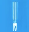 250µL Glass Big Mouth Conical Limited Volume Insert, Pulled Point Interior, with Bottom Spring, 1000-Case