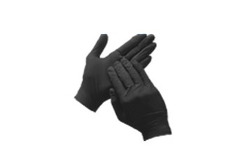CARE BK9 6mil Black Nitrile Exam, Powder Free Gloves, Large, 1000-Case (10 x 100-pk)