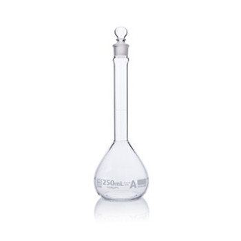 278383  50ml Snap Cap Qorpak Volumetric Flask - Qorpak