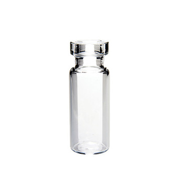 Ibis Advantage 11mm Clear Crimp Top Vial, Wide Mouth, 100-pk