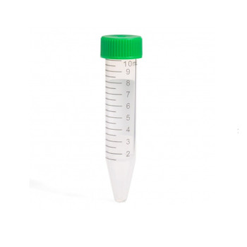 10mL Centrifuge Tube, Conical Bottom, Sterile, 500-pk