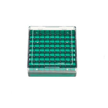 Storage Box, CF Cryogenic Vial, 81 Place, Polycarbonate, Non-sterile, 5-pk