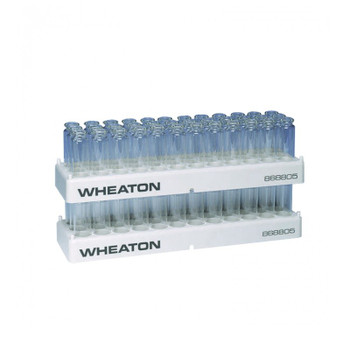 DWK Wheaton 36-Position Vial Racks for 6mL, 10mL, 20mL Headspace Vials, 5-pk