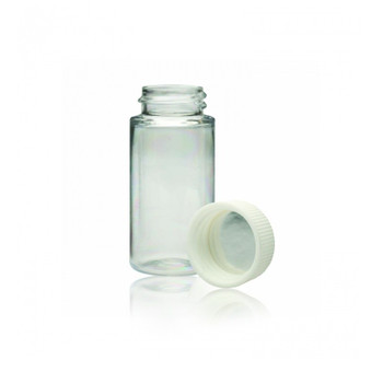 WHEATON Liquid Scintillation Vials, 20mL, Caps Packaged Separately, Urea Cap, Metal Foil / Cork, 1000-cs