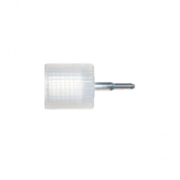 Fluoroscopy peristaltic pump union, Non-barbed, Small Female threads, necessary for low pressure applications