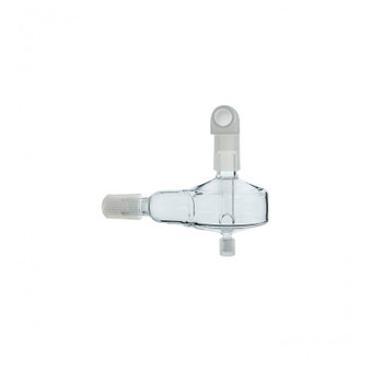 Quartz Cyclonic Spray Chamber for Optima, 7mm baffle