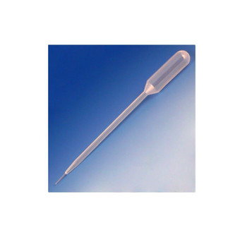 Transfer Pipet, 5.8mL, Fine Tip, 147mm, 3.4mL Bulb Draw, 500-pk