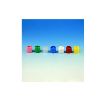Screw Cap for Sample Tubes with External Threads, Clear, 1000-pk