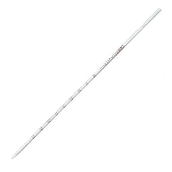 1mL Serological Pipette, Globe Glass, Reusable, 0.01 Graduations, Red Band, 12-pk