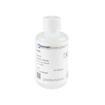 1000 ppm (µg/mL) Bismuth for ICP, 125mL
