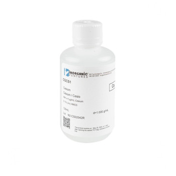 1000 ppm (µg/mL) Cesium, 125mL