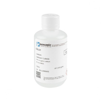 1000 ppm (µg/mL) Lutetium for ICP, 125mL