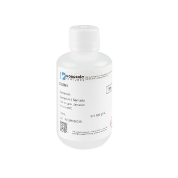 1000 ppm (µg/mL) Samarium for ICP, 125mL
