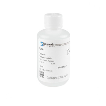1000 ppm (µg/mL) Tantalum for ICP, 125mL