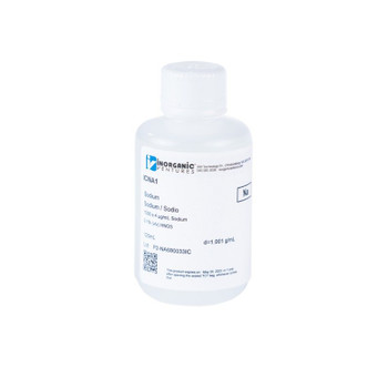 1000 ppm (µg/mL) Sodium for IC, 125mL