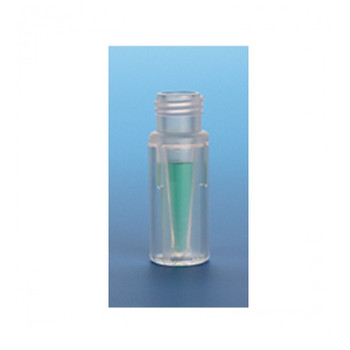 100µL Clear Polypropylene R.A.M. Limited Volume Vial, 12x32mm, 9mm Thread, 1000-cs, (Additional QC Inspections)