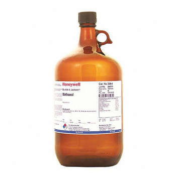 Honeywell HPLC/GC Methanol, >99.9%, Pesticide Residue Analysis, and Spectrophotometry, >99.9%, 4L
