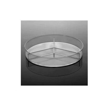 Petri Dish, Sterile, Y-Plate (3-Section), Stackable, 100 x 15mm, 500-cs