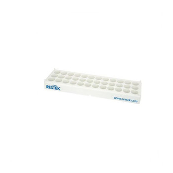 Vial Storage Rack for 6, 10, or 20 mL Headspace Vials, 36 Vial Capacity, Polypropylene, EA