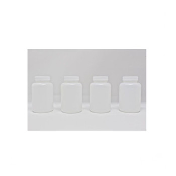 250mL Natural Poly Wide Mouth (D), Pre-Cleaned and Certified, 112-pk