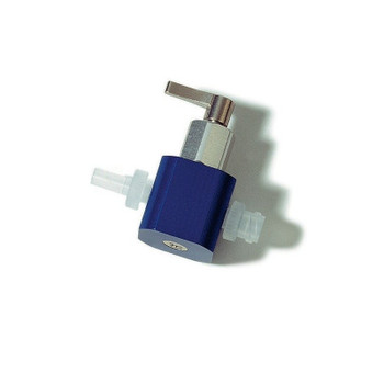 Minature Two-Way Inlet Valve with male and female connectors
