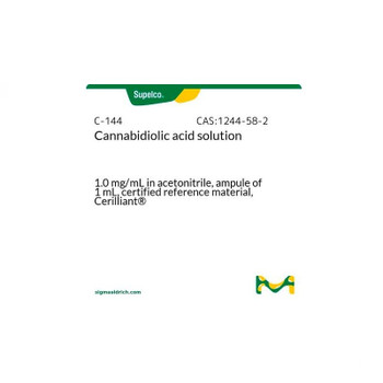 Cannabidiolic acid solution 1.0 mg/mL in methanol, ampule of 1 mL, certified reference material, Cerilliant