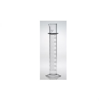 Pyrex Class A, Double Metric Scale Graduated Cylinder with Blue Enamel..2000m/2L, EA