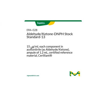 Aldehyde/Ketone-DNPH Stock Standard-13, ampule of 1.2 mL, certified reference material, Cerilliant