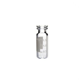 2mL Snap-it Vial, Clear, 12x32mm, I-D Patch, 100-pk
